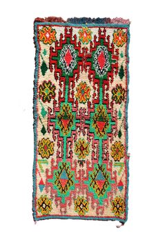 Illuminate Collective handmade Vintage Moroccan Rug 1958 - 3'6 x 7'3 - 1.06m x 2.20m Moroccan Homes, Traditional Weaving, Vintage Bathroom, Vintage Moroccan Rugs, Soft Rug, Vintage Bohemian, Perfect Rug, Vintage Moroccan, Bathroom Rugs