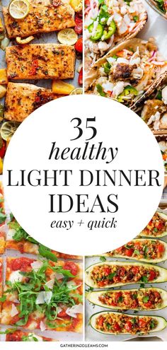 the top five healthy light dinner ideas