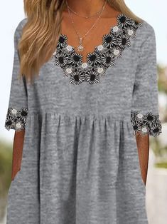 Women's Dresses Casual V-Neck Lace Short Sleeve Maxi Dress Women's Dresses Casual, Short Sleeve Maxi Dress, Grey Maxi Dress, Short Sleeve Maxi Dresses, Lace Short, Sleeve Maxi Dress, Maxi Dress With Sleeves, Fashion Colours, Dresses Casual