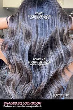 Silver Hair Color Formula, Brown Hair With Silver Highlights, Hair Extension Care, Colored Hair Tips