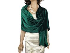 fir for all size  Emerald Green 45 cm x 200 cm others 27.56" x 79" / 70cm x 200cm The model on the photo is S/M size and the shoulder around of her is 41 inches (105 cm) also please notice your bust size too you can use this shawl in every season. Its slightly sparkles on the sun or light If there will be a very slight color difference its because of monitor's brightness and light effects ALL ITEMS : https://www.etsy.com/shop/ArtvolayAccessories If there will be a very slight color difference its because of monitor's brightness and light effects Care: Hand wash below 30 ºC, lay on flat... Iron with low Ready for shipping beige organza bridal wrap wedding shawl sheer prom bridesmaid evening ball cover up shrug stole This beautiful shawl for your wedding or for special days. You can also buy Traditional Green Shawl For Wedding, Elegant Party Shawl With Traditional Drape, Elegant Green Shawl For Party, Elegant Green Shawl For Wedding, Elegant Green Wedding Shawl, Elegant Draped Wedding Shawl, Emerald Green Gown, Organza Bridal, Evening Wrap