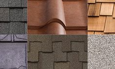 different types of roof shingles