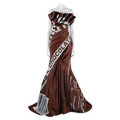 Dior Boutique, Vintage Ball Gowns, Vintage Evening Gowns, Hershey Chocolate Bar, Runway Gowns, Blue Silk Dress, Moschino Couture, One Shoulder Cocktail Dress, Classy Prom Dresses