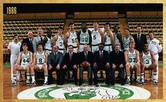 the basketball team is posing for a photo