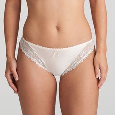 Flirty and seductive: that’s the perfect way to describe these Italian briefs. The embroidery on the bottom gives this style a touch of naughtiness. Boudoir Cream is a timeless shade that will lend a touch of luxury to your look. Swimsuit Sale, Bra Types, Bra Shop, Swimwear Sale, Shop Swimwear, Bra Lingerie, Briefs, Bralette, Lingerie