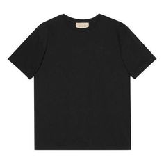 Gucci Cotton Jersey T-shirt With Double G 'Black' 548334-XJEJF-1043 Limited Edition Sneakers, Apparel Shop, Sports Sneakers, Sport Sneakers, Jersey T Shirt, Limited Edition, Gucci, Sports, Sneakers