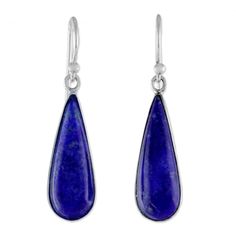 Presented by Michael Krainer of Thailand, these stunning hook earrings are set in rhodium plated sterling silver, with vibrant drops of blue lapis lazuli hanging in luxurious splendor. Rhodium plated sterling silver, sterling silver hooks, lapis lazuli Hook earrings High polish finish Rhodium-plated Handmade in & fairly traded from Thailand Due to the handmade nature of this item, color may vary slightly: Rain Earrings, Lapis Earrings, Lapis Lazuli Earrings, Blue Lapis Lazuli, Blue Lapis, Sterling Silver Dangle Earrings, Valentines Jewelry, Stunning Earrings, Heart Earrings Studs