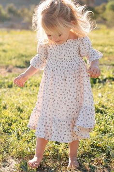 Cottage Core Dresses, Smocked Dresses, Girls Smock, Bridal Shower Dress, Photoshoot Dress, Mommy And Me Outfits, Smock Dress, Mommy And Me