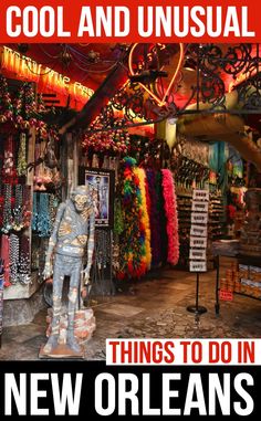 an image of a store that sells new orleans souvenirs and other things to do in new orleans