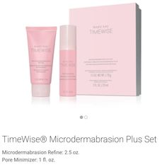 Timewise Microdermabrasion Plus Set Get The Look Of Smoother, Younger Skin And Significantly Smaller Pores. With The Timewise Microdermabrasion Plus Set, You Get The Same Instant Polishing Benefits Of Timewise Microdermabrasion Refine Paired With A Powerful Timewise Pore Minimizer. This Set Dramatically Improves Skin’s Texture And Visibly Transforms The Look Of Skin, Creating A Flawless-Looking Complexion. With Just One Use, Fine Lines Instantly Appear Less Noticeable, And Pores Appear Smaller. Mary Kay Microdermabrasion, Mary Kay Microdermabrasion Set, Mary Kay Skinvigorate, Kosmetyki Mary Kay, Mary Kay Botanical Effects, Mary Kay Timewise Repair, Mary Kay Satin Hands, Mary Kay Pink, Wrinkle Filler