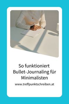 Was ist ein Bullet-Journal und wie funktioniert Bullet-Journaling für Minimalisten? Warum du nicht zeichnen können musst, um ein Bullet-Journal zu führen. Das und viele anderen Fragen beantworten wir dir in diesem Blog-Beitrag. Klick einfach auf den Pin! Spa