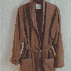 Suede On The Outside, Terry Cloth Material On The Inside! This Beautiful Robe Gives Me Multiple Purpose Vibes. I Actually Wore This As A Duster Outside. It’s Made So Luxurious And Fits Like A M-A Large But Tag Says One Size Fits All. No Damages , Stains , Marks , Or Tears. Terry Robe, Cloth Material, Sleepwear Robe, Terry Cloth, One Size Fits All, Women's Intimates, Give It To Me, How To Wear, Women Shopping