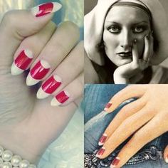 1920s Nails, Idda Van Munster, Ten Nails, Retro Nails, Spring Nail Trends, Modern Nails, Silent Film