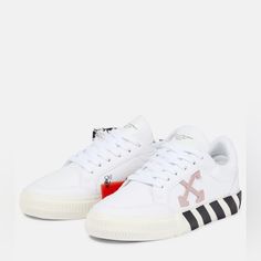 Off-White Low Vulcanized Canvas Women’s Sneaker Nwot Comes With Dust Tag And Cards Size: Eu 38 / Us 8 Retail $395 Color: White/Blush/ Black Red Transparent Inner Sole Accent Slight Crease In Top Of The Shoe From Wearing Them Around The Store The Low Vulcanized Canvas Sneakers From Off-White Are A Classic Athletic Option That Features Geometric Designs On The Upper And The Prominent Zip-Tie Detail. The Laid-Back Silhouette Has Been Perfected By The Brand For An Effortlessly Cool Look. About The B Urban White Sneakers With Vulcanized Sole, White Low-top Skate Shoes With Contrast Sole, White Custom Sneakers With Vulcanized Sole For Streetwear, Urban White Custom Sneakers With Vulcanized Sole, White Custom Low-top Sneakers With Laces, Sporty White Sneakers With Vulcanized Sole, Urban White Custom Sneakers With Laces, Urban Custom White Sneakers With Laces, Urban Style Custom White Sneakers With Laces