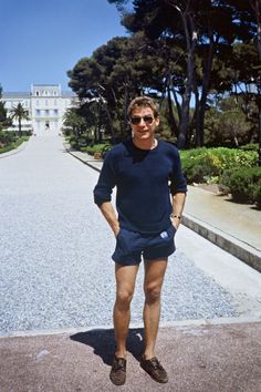 Harrison Ford, Summer Outfits Men, Indiana Jones, Cannes Film Festival, Sweater And Shorts, Cannes, Film Festival