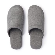 Cotton Soft Slippers | Home Slippers | MUJI USA Family Holiday Gifts, Soft Slippers, Home Slippers, Hemp Fabric, Womens Loungewear, House Slippers, Cotton Socks, Grey Fabric, Slide Slipper