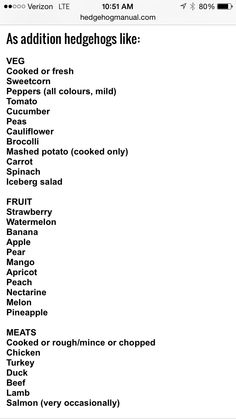 an iphone screen showing the list of ingredients