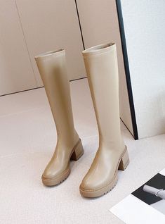 Material: two-layer cowhideMaterial: rubberApplicable gender: femaleStyle: EnglandHead shape: round headHeel shape: thick heelHeel height: middle heel (3-5CM)Popular boots: over-the-knee bootsPopular elements: metal, zipperFunction: heightening, anti-skid, wear-resistant.Tube height: over kneeThickness: ordinary thicknessHow to wear: back zipperPattern: solid colorMaterial: artificial leatherInner material: imitation leatherBoot lining material: PUBoot material: two-layer cowhideTechnology of so Thick Heel Boots, Popular Boots, Pu Boots, Velvet Boots, High Heel Boots Ankle, Leather Boots Women, Black Boots Women, Long Boots, Heeled Ankle Boots