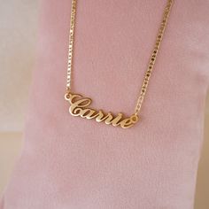 Carrie Bradshaw Necklace, Carrie Bradshaw Jewelry, Carrie Necklace, Anchor Chain, Womens Jewelry, Freshwater Pearls Earrings, Chain Extenders, Yellow Gold Chain, Carrie Bradshaw