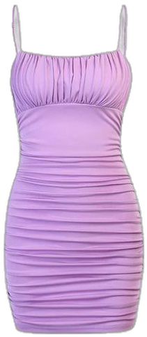 Purple Sleeveless Mini Dress With Ruched Bodice, Fitted Sleeveless Dress With Gathered Neckline, Sleeveless Stretch Bodycon Dress With Ruched Bodice, Purple Stretch Ruched Dress, Stretch Purple Ruched Dress, Sleeveless Stretch Mini Dress With Ruched Bodice, Sleeveless Mini Dress With Ruched Bodice, Stretch Sleeveless Mini Dress With Ruched Bodice, Mini Dress Elegant