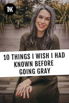 Taking a look back at the past three years and highlighting 10 things that surprised me about going gray. #grayhairtransition #goinggraynaturally #goinggraygracefully #grayhair #greyhair