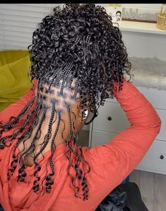 Cute Bohemian braids Knotless Bob, Goddess Knotless, Short Box Braids Hairstyles, Braided Hairstyles For Black Women Cornrows, Beautiful Black Hair, Goddess Braids Hairstyles, Box Braids Hairstyles For Black Women, Cute Braided Hairstyles, Braided Cornrow Hairstyles