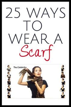 I was just wrapping my scarf around my neck. It turns out there are many ways to wear a scarf. How To Wrap A Scarf Around Neck, Neck Scarves How To Wear, Tying Scarfs How To Neck Scarves, Scarf Styling Ideas, Scarf Styling, Scarf Wearing Styles, Scarf Art, Wear A Scarf