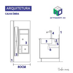 the diagram shows how to install an automatic shower in your home or office area, and where it is located