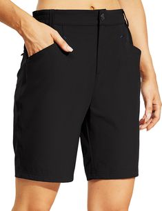 PRICES MAY VARY. Durable & Stretchy: Made of advanced fabric blend, 88% nylon, and 12% spandex, Haimont hiking shorts are highly durable and tear-resistant. And 4-way stretchy performance delivers flexibility for dynamic activity Quick Dry & Water Resistant: Haimont women hiking travel shorts are made of quick drying fabric helps to repel light moisture and keeps you cool and comfortable all day Multi-Functional Pockets: Classic summer outdoor shorts come with two deep front pockets that are dee Women Hiking, Backpacking Camping, Outdoor Trekking, Hiking Shorts, Cycling Workout, Lightweight Shorts, Hiking Women, Hiking Trip, Cargo Shorts