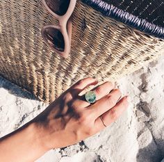 This is our 'Everett' ring from our flat top Thomas collection. With its flat, circular face adorned with a 15mm Ocean Jasper, the 'Everett' ring combines practicality and edge. This unisex signet ring is a go-to piece with endless wearability. Ocean Jasper No two stones are alike Available in Sterling Silver and Yellow Brass Made in New York City Made to order, please allow 5-10 business days for production New Flat, Top Rings, Jasper Stone, Ocean Jasper, Flats Top, Birthstone Necklace, Signet Ring, Accessories Necklace, Vintage Accessories