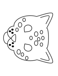 Jaguar and Panther Mask Templates by SongBird Learning | TpT Jaguar Craft, Zoo Dramatic Play, Masks Diy Kids, Animal Mask Templates, Jaguar Mask, Habitat Project, Pastel Rectangular, Mask Templates, Mask Craft