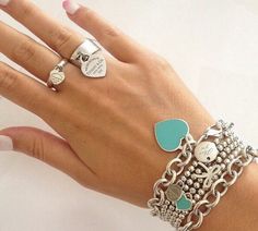 ♥ Diy Ring, Tiffany Necklace, Discount Jewelry, Tiffany Blue, Jewelry Inspo