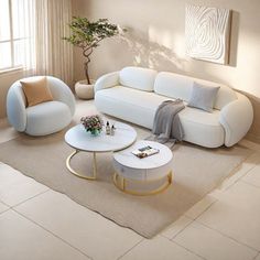 "Keep the feeling of light luxury at your fingertips. Elegant and sophisticated with high quality workmanship, this white premium sofa can be used in both domestic and commercial settings. With soft and cozy high resilience foam padding, it provides unparalleled comfort and bathes every moment in luxurious enjoyment." Everly Quinn | Everly Quinn Dejavion - Piece Faux Leather Living Room Set brown / in White | 3 | Wayfair Living Room Sets Curved Lounge, 4 Piece Living Room Set, Wayfair Living Room, Leather Living Room, Reception Sofa, Glam Living Room, Premium Sofa, Sofa Sets, Leather Living Room Set