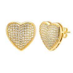 PRICES MAY VARY. Gold Earrings for Women:The gold earrings studs design is simple and exquisiteare, Comfortable Stylish and Lightweight,super easy to put on and take off.can meet your various occasions and wearing needs. Make you more elegant and attractive. Gold Studs Earrings: This gold heart earrings for women are not only sleek and modern, but also classic and elegant . Great gold earrings Ear jewelry for everyday wear and matching, it catches the light beautifully. Hypoallergenic Stud Earri Rings Trendy, Gold Heart Stud Earrings, Cute Love Heart, Gold Heart Studs, Gold Heart Earring, Gold Earrings For Women, Womens Earrings Studs, Costume Jewelry Earrings, Earring Stud