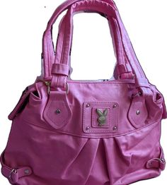 Pink Playboy, Y2k Pink, Pink Interior, Pink Purse, Cute Pink, Vintage Y2k, Shoulder Bags, Handles, Purse