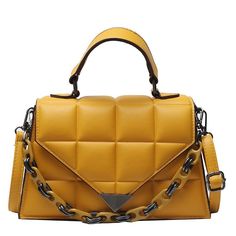 SPECIFICATIONSTypes of bags: Handbags Crossbody bagsStyle: FashionShape: FLAPPlace Of Origin: HE BEI ProvincePlace Of Origin: HE BEI  ProvincePattern Type: SolidOrigin: CN(Origin)Occasion: VersatileNumber of Handles/Straps: TwoModel Number: BT5084WHMain Material: PUInterior: Interior Zipper PocketInterior: Cell Phone PocketHardness: SoftHandbags Type: Shoulder BagsGender: WOMENDecoration: ChainsClosure Type: HaspBrand Name: vodiu Size : Width: 25cm * T hickness: 9cm * High: 16cm NOTE: 1. In diff Tas Bahu, Casual Crossbody Bag, Handbags Crossbody, Handbags Casual, Women Bags Fashion, Shoulder Messenger Bag, Branded Handbags, Square Bag, Womens Tote