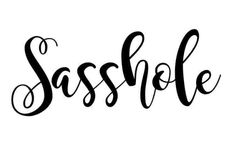 the word saspole written in cursive writing on a white background with black ink