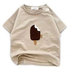 Baby Boys, Girls Ice Cream Cotton Short Sleeve Casual Style Shirt Soft Tees O-Neck Pullover Toddler Top. Nwt. Rated 5/5 By 50 International Buyers. Very Cute For Spring And Summer. Search My Shorts For A Match! Price Is For Shirt Only Summer Cartoon Print Top For Playwear, Cartoon Print Tops For Summer Playwear, Sweet Cotton Summer Top, Cotton T-shirt For Summer Playtime, Summer Cotton T-shirt For Playtime, Sweet Cartoon Print Short Sleeve Tops, Sweet Cartoon Print Crew Neck Top, Spring Sweet Tops With Cartoon Print, Spring Cartoon Print Sweet Tops