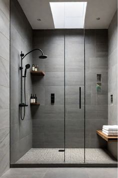 Discover how to create a shower that's a personal haven of relaxation. Transform your bathroom into a tranquil, spa-like retreat with these design ideas. Stand In Shower Ideas Small Bathrooms, Shower Stand Ideas, Bath With Shower Ideas, Bathroom Ideas Shower And Bath, Standup Shower Ideas, Standing Shower Bathroom Ideas, Portugal Bathroom, Standing Shower Ideas, Business Decor Ideas