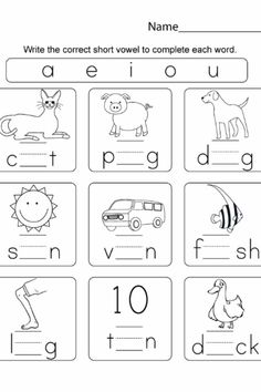 worksheet for beginning and ending the letter sounds with pictures to be used on them