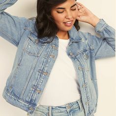 Old Navy Classic Denim Boyfriend Jacket New With Tags Distressed Light Wash Oversized Fit Woman’s Size Xs Thanks For Shopping! Measurements: Armpit To Armpit: 17 1/2 Inches Length: 22 Inches Sleeve: 23 Inches Casual Light Wash Ripped Outerwear, Trendy Ripped Relaxed Fit Outerwear, Trendy Ripped Outerwear With Relaxed Fit, Casual Ripped Denim Jacket, Casual Ripped Light Wash Denim Jacket, Casual Light Wash Ripped Denim Jacket, Boyfriend Denim Jacket, Fit Woman, Boyfriend Jacket