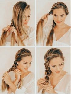 Bridesmaid Hairstyles Medium Length Braid, Daily Hairstyles For Long Hair, Easy Bun Hairstyles, Hair Bun Tutorial, Medium Length Hair Men, Daily Hairstyles, Cute Hairstyles For Medium Hair, Volleyball Hairstyles