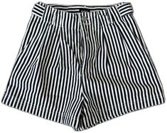 Summer Striped High-waisted Jean Shorts, Striped High-waisted Jean Shorts For Summer, Urban Outfitters High-waist Summer Shorts, Urban Outfitters High Rise Summer Bottoms, Urban Outfitters High-waisted Jean Shorts For Summer, High Rise Striped Shorts For Summer, Urban Outfitters White Cotton Bottoms, Chic Urban Outfitters Short Bottoms, Urban Outfitters Blue High-waisted Shorts