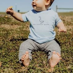 Silly Goose Baby Tee Silliest Goose Infant Shirt for Silly Goose Birthday Party Baby Silly Goose Theme Party Shirt Goose Family Shirt Striking the balance between comfort and toddler durability, this infant shirt features a simple goose graphic with the words "the silliest goose" underneath. Available in white, light blue, navy, pink, and hot pink. The graphic on all shirts is in navy, with the exception of the navy shirt.  With A Wildflower aims to blend style and faith, modern and vintage, for Goose Birthday Party, Goose Graphic, Goose Birthday, Luke 12 27, Simple Motif, Silly Goose, Family Shirt, Navy Shirt, Baby Shirts