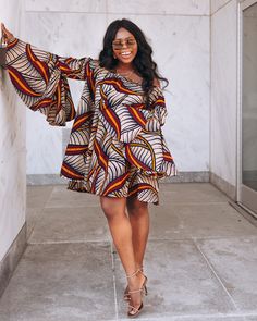 "Ankara Style Dress Elastic Off Shoulder Dress Unlined Now available in sizes Size 2 Bust 32\" Waist 26\" Size 4 Bust 34\" Waist 28\" Size 6 Bust 36\" Waist 30\" Size 8 Bust 38\" Waist 32\" Size 10 Bust 40\" Waist 34\" Size 12 Bust 42\" Waist 36\" Size 14 Bust 44\" Waist 38 Size 16 Bust 46\" Waist 40\" Please feel free to ask question if you're unsure about your size. Check your measurements before placing your orders. All photos are taken directly under the sun." Fall Long Sleeve Mini Dress With Pockets, Casual Long Sleeve Dress With Unlined Sleeves, Long Sleeve Mini Dress With Pockets For Summer, Summer Long Sleeve Mini Dress With Pockets, Casual Fall Dress With Unlined Sleeves, Long Sleeve Dress With Pockets For Fall, Long Sleeve Fall Dress With Pockets, Long Sleeve Printed Mini Dress, Multicolor Long Sleeve Mini Dress For Fall