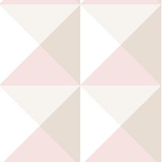 an abstract pink and white background with triangles