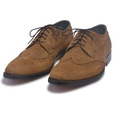 A product you are investing in so much should be able to portray your personality as well. These brogues tipped, derby leather shoes do just that by portraying a well defined, chic and sharp personality with its exquisite stylings and designing. Making use of premium quality suede leather, these leather shoes are available in a classic brown shade, a neutral shade that blends well with numerous other colors. The shoes come with an intelligently crafted centrally opened lacing system in a dark brown shade providing with a perfect contrast that is nice to look at. Taking your fashion standards to a whole other level, these are modernized with a self-cut laser design on the tips of the shoes adding a luxurious element to the experience. Focusing not only on looks, but the interiors are also p Goodyear Welted Wingtip Lace-up Derby Shoes, Oxford Wingtip Dress Shoes With Laces, Classic Cap Toe Dress Shoes With Suede Lining, Wingtip Leather Oxford Shoes With Laces, Wingtip Oxfords With Laces, Oxford Leather Wingtip Shoes With Laces, Classic Wingtip Dress Shoes With Suede Lining, Classic Suede Oxfords, Classic Brown Lace-up Shoes With Suede Lining