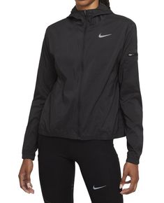 The Nike Impossibly Light Jacket is just that—a stretchy, lightweight design that keeps you running in wet weather. This latest version of your favorite features UV protection. Zip up and and run in featherweight comfort. It's made with at least 75% recycled polyester fibers. Ultralight and stretchy woven fabric is water-repellent, helping you stay dry in wet weather. It provides UVA and UVB protection from the sun only in the areas covered by the garment. To protect exposed areas, the use of go Athleisure Outfits, Running Jacket, Wet Weather, Light Jacket, Water Repellent, Uv Protection, Woven Fabric, Nike Women, Zip Ups