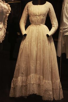 Regency Chemise, 1780s Dress, 1700s Dresses, 1700s Fashion, 1770s Fashion, 1780s Fashion, 1820 Fashion, Historical Sewing