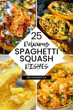 spaghetti squash recipes Spaghetti Squash Primavera Recipes, Savory Spaghetti Squash Recipes, Spaghetti Squash Sundried Tomatoes, Spaghetti Squash And Zucchini Recipes, Dinner With Spaghetti Squash, Squash Main Dish Recipes, Recipes For Spaghetti Squash, Low Calorie Spaghetti Squash Recipes